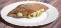 Healthy sandwitch whit turkey Royalty Free Stock Photo