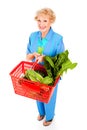 Healthy Senior Lady Shopper