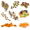 Healthy Snacking Food Collection Royalty Free Stock Photo