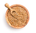 Healthy spelt grains Royalty Free Stock Photo