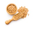 Healthy spelt grains