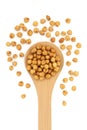 Healthy Spicy Chickpeas in a Spoon