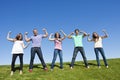 Healthy and Strong Young Adults Royalty Free Stock Photo