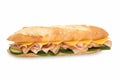 Healthy sub sandwich
