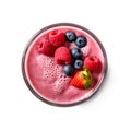 Healthy summer smoothie. Generated AI . Royalty Free Stock Photo