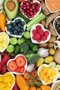Healthy Super Food Background