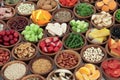 Healthy Super Food Collection Royalty Free Stock Photo