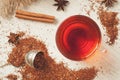 Healthy superfood beverage rooibos african tea Royalty Free Stock Photo