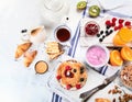 Healthy tasty breakfast Royalty Free Stock Photo