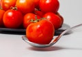 Tomato in Spoon-Healthy Tomato