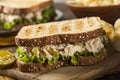 Healthy Tuna Sandwich with Lettuce