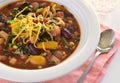 Healthy vegetable chili Royalty Free Stock Photo