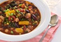 Healthy vegetable chili Royalty Free Stock Photo