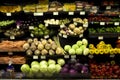 Healthy vegetables grocery store Royalty Free Stock Photo