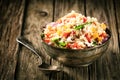 Healthy vegetarian quinoa recipe