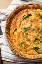 Healthy Veggie Quiche for Breakfast