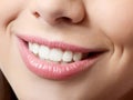 Healthy woman teeth and smile Royalty Free Stock Photo