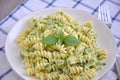 Healthy zucchini pasta Royalty Free Stock Photo