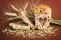 Healthy Brown bread Royalty Free Stock Photo