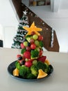 Healty Christmas mini tree idea