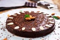 Healty LCHF chocolate cake