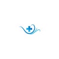 Healty wave logo icon