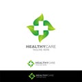 Healtycare Logo Royalty Free Stock Photo