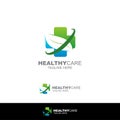 Healtycare Logo Royalty Free Stock Photo