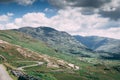 Healy Pass, a 12 km route winding through the borderlands of County Cork and County Kerry in Ireland Royalty Free Stock Photo