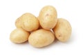 Heap of baby potatoes