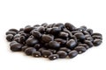 Heap of black beans Royalty Free Stock Photo