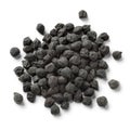 Heap of black Ceci neri chickpeas Royalty Free Stock Photo
