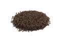 Heap of black tea