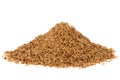 Heap of brown coconut palm sugar