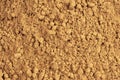 Heap of cacao powder background. Dark Cacao powder pattern. Pile of cocoa powder texture background