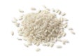 Heap of Carnaroli risotto rice Royalty Free Stock Photo