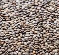 Heap of Chia seeds. Food background Royalty Free Stock Photo
