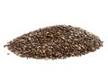 Heap of chia seeds Royalty Free Stock Photo