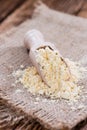 Heap of Chick Pea flour Royalty Free Stock Photo