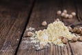Heap of Chick Pea flour Royalty Free Stock Photo