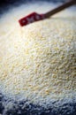Heap of Chick Pea flour Royalty Free Stock Photo