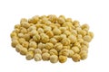 Heap of chickpea grains