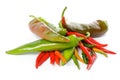 Heap of Chili Peppers Royalty Free Stock Photo