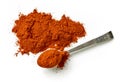 Heap of chili powder Royalty Free Stock Photo