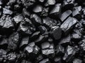 heap of coal, black charcoal