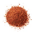 Heap of coarsely ground paprika Royalty Free Stock Photo