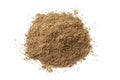 Heap of coriander powder Royalty Free Stock Photo