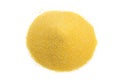 Heap of cornmeal Royalty Free Stock Photo