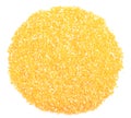 Heap of cornmeal Royalty Free Stock Photo