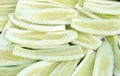 Heap of Cucumber slices background Royalty Free Stock Photo